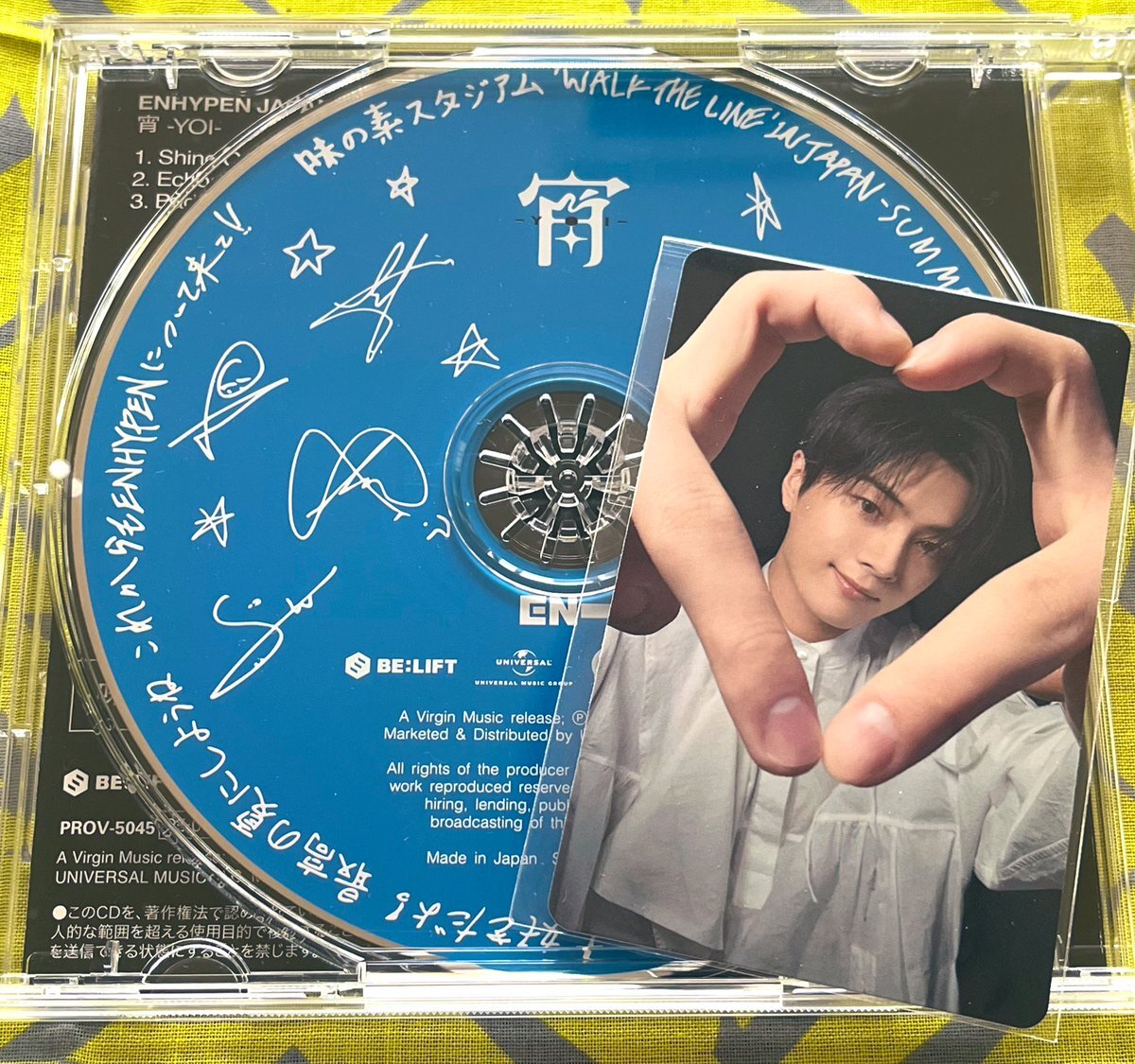 ENHYPEN ジョンウォン 直筆サイン入り トレカ 宵 味の素スタジアム限定 ENHYPEN ジョンウォン 直筆サイン入りトレカ 宵 味の素