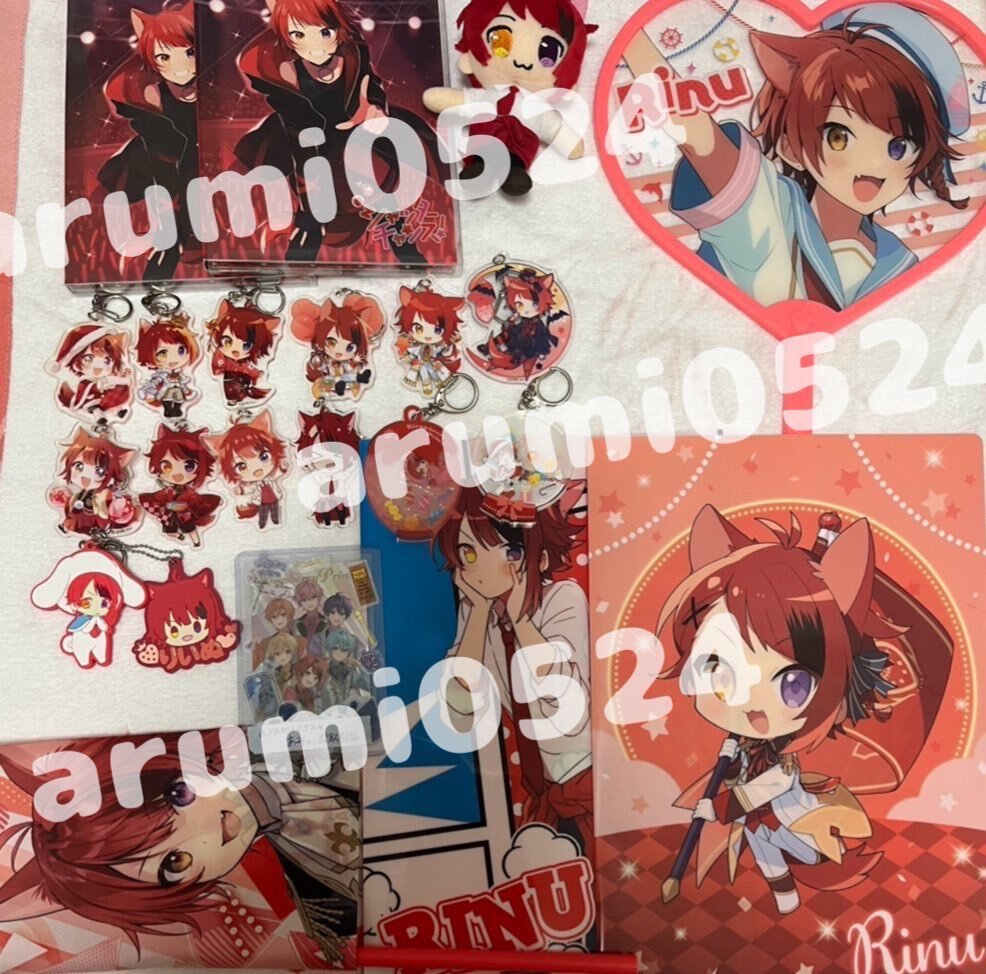 莉犬くん グッズ +追加.画像2枚目 莉犬くんセット❤️ (さらにグッズを追加しました(2〜8ページも