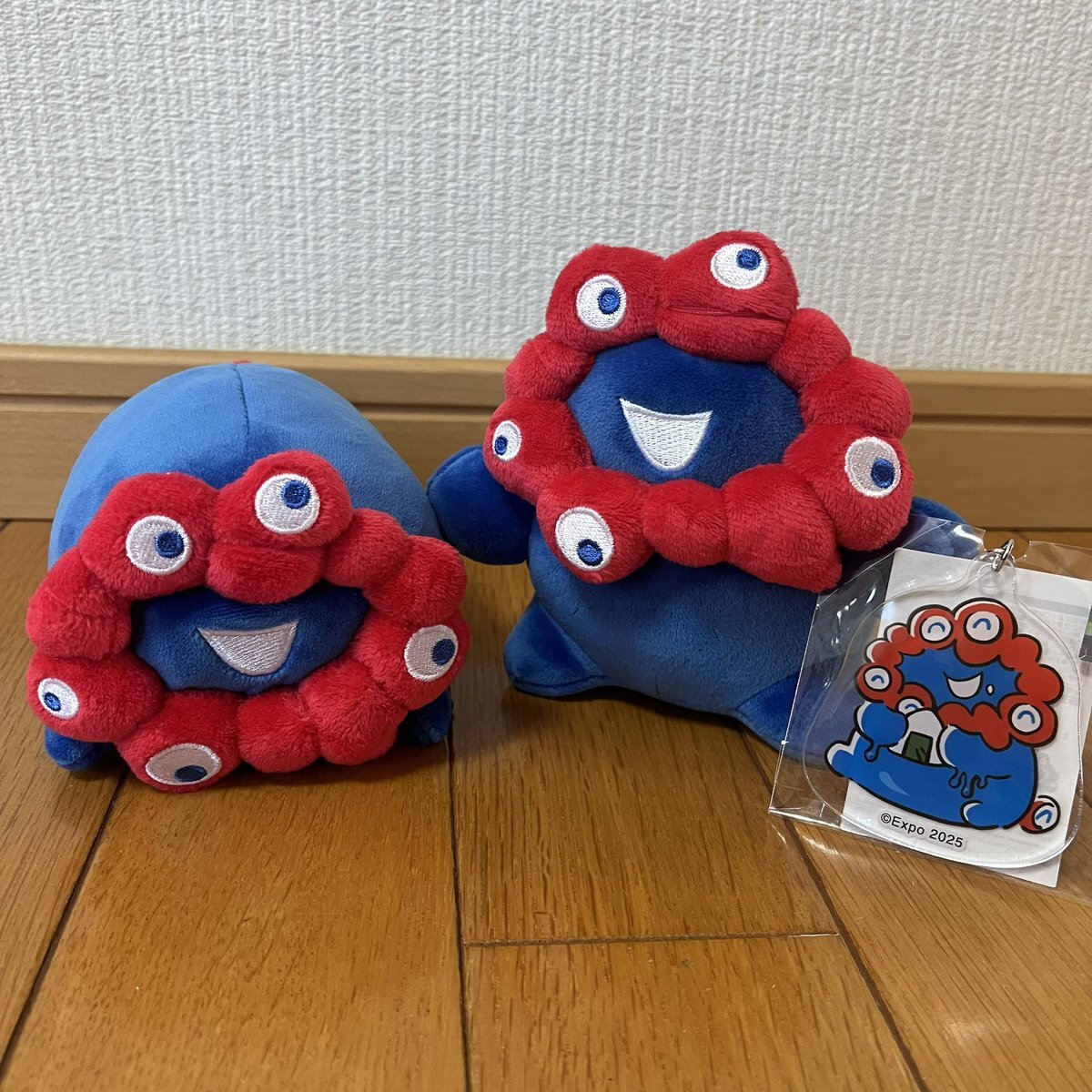 ミャクミャクグッズ まとめ ミャクミャクのガチャガチャ 可愛い❤️💙 #ミャクミャク