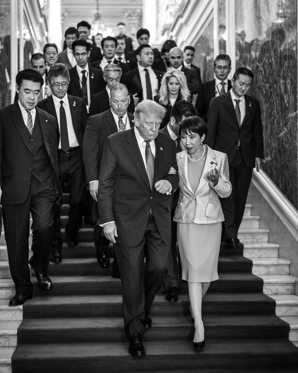 高市早苗氏とトランプ氏の写真に賛否両論