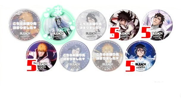 BLEACH Brave Souls ブレソル　缶バッジ　レア　ウルキオラ BLEACH Brave Souls 新宿マルイ 缶バッジ ウルキオラ - メルカリ