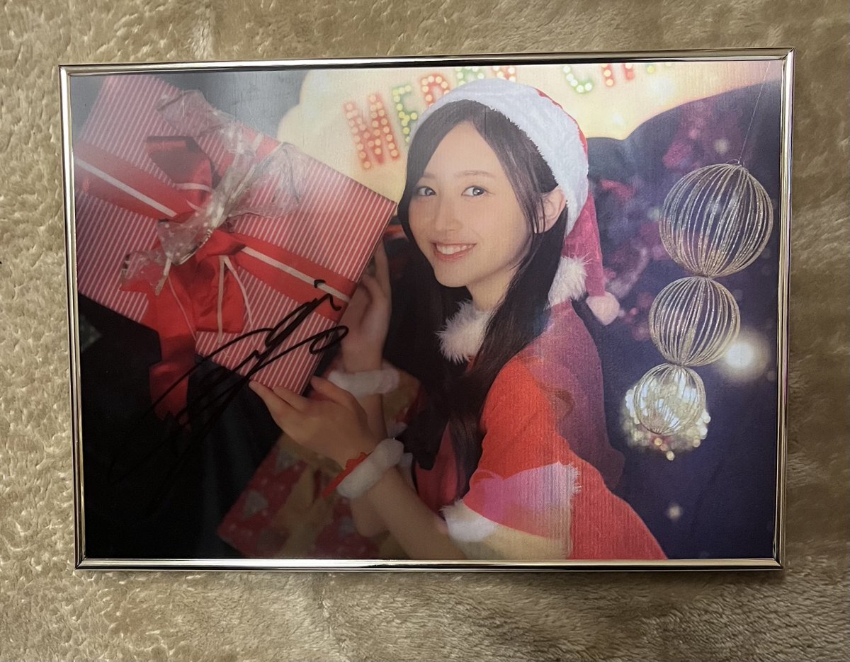 一ノ瀬美空 直筆サイン 乃木フェス プリントカード 乃木坂46