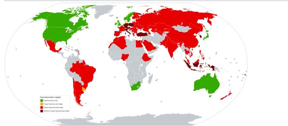 国旗損壊罪、自国と他国で法整備の不一致が議論に
