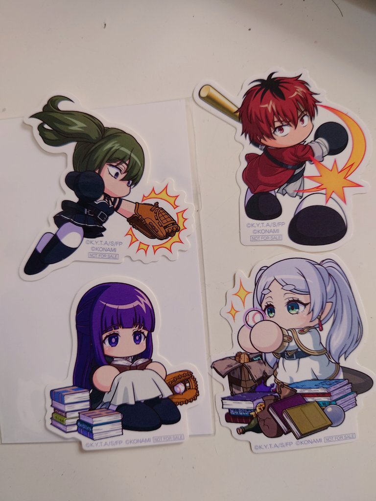 パワプロアプリ 葬送のフリーレンコラボ　アクリルスタンド パワプロアプリ×アニメ『葬送のフリーレン』コラボ プレゼント
