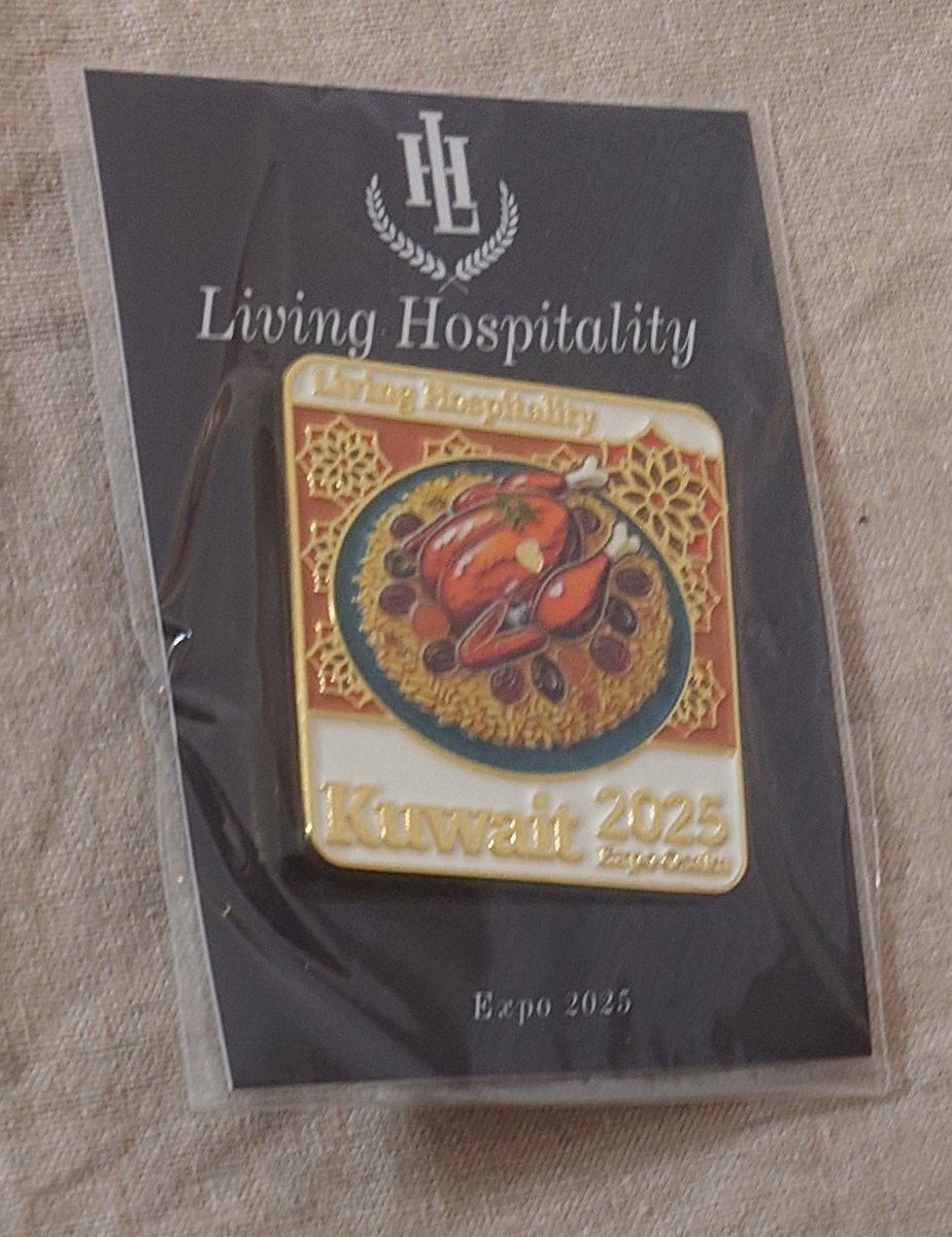 新品 未開封❗激レア✨大阪万博 非売品 クウェート館レストラン限定ピンバッジ レア 非売品 大阪関西万博 クウェート館 レストラン限定