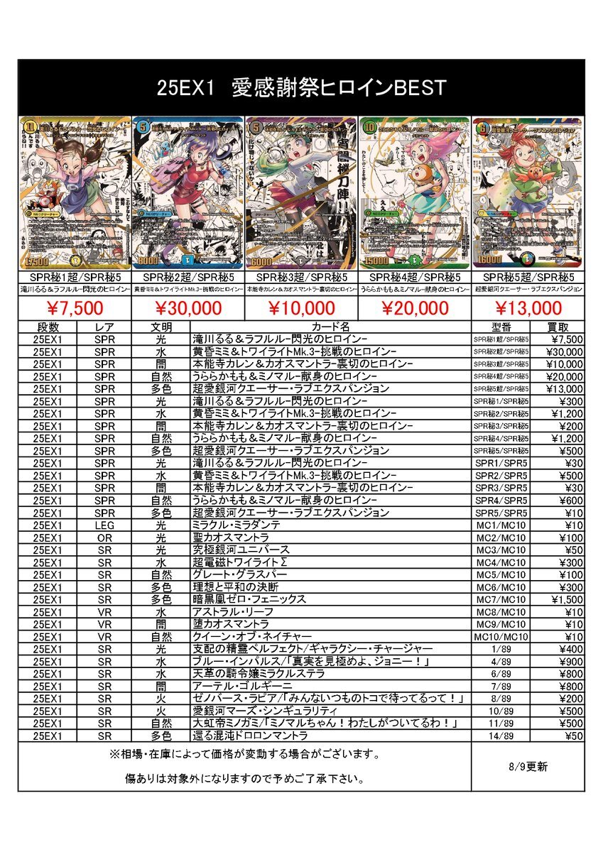 【アーチーchで紹介】全国大会 最新リスト リースボルシャック デッキ 追跡付き アーチーchで紹介】全国大会 最新リスト リースボルシャック