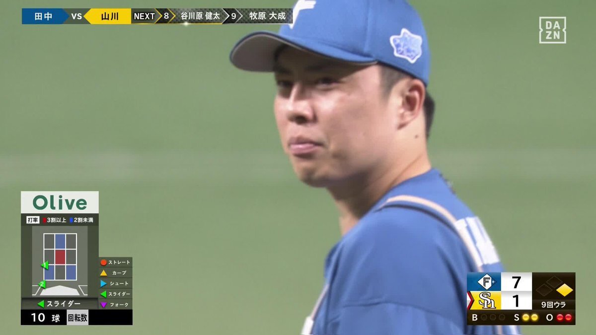 田中正義がホークスに勝利をもたらした！