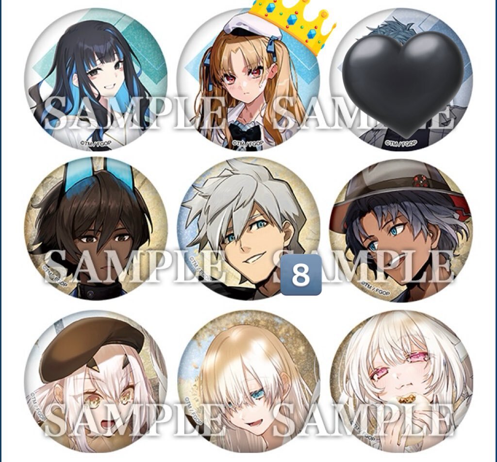 FGOローソンコラボ、どの缶バッジが人気？(2025/11/12)｜SNSのバズ