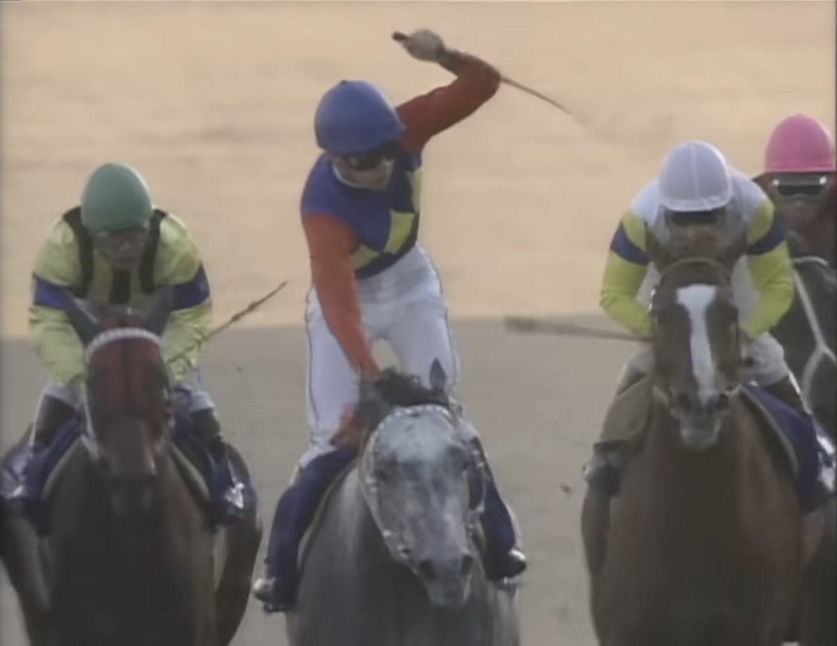 ウマ娘、オグリキャップの引退レースを再現！「右手を上げた武豊」が話題に