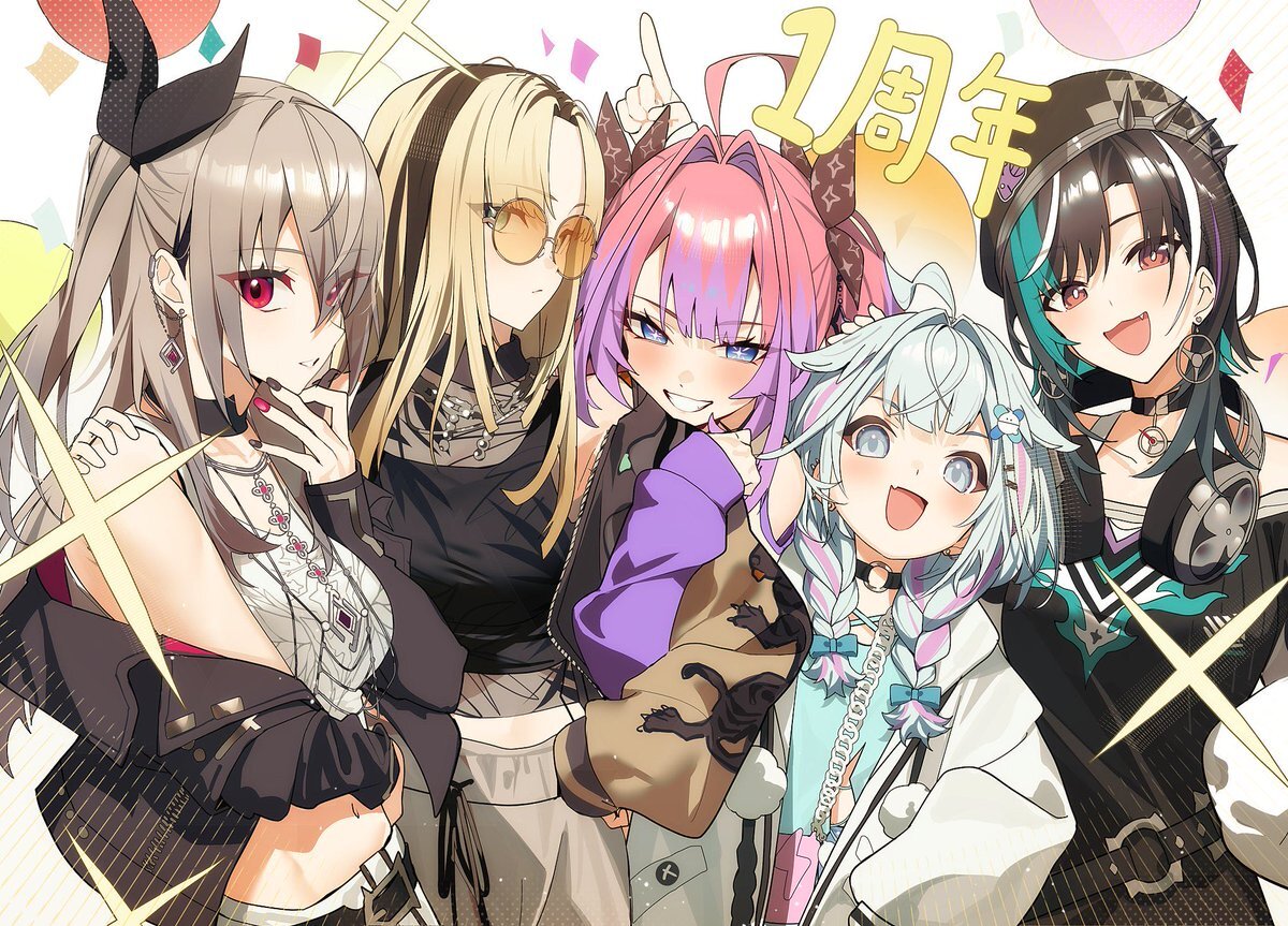 FLOW GLOW、1周年を迎えファンから祝福の声！