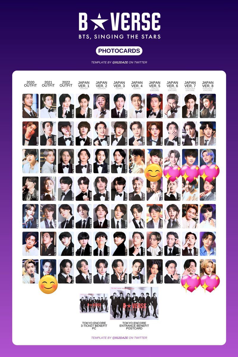 BTS B★VERSE 展示会 ジョンググ 福岡トレカ B VERSE b verse BTS ジョングク グク 入場特典トレカ