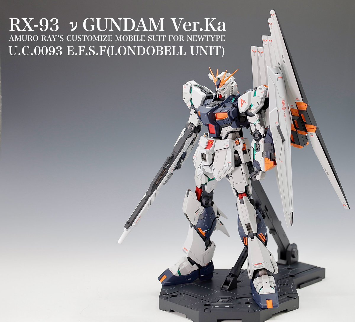 ガンプラ プレバン C (オマケガンプラ付き) 一番苦労したプラ板スクラッチしたバックパック。 なんとか重装