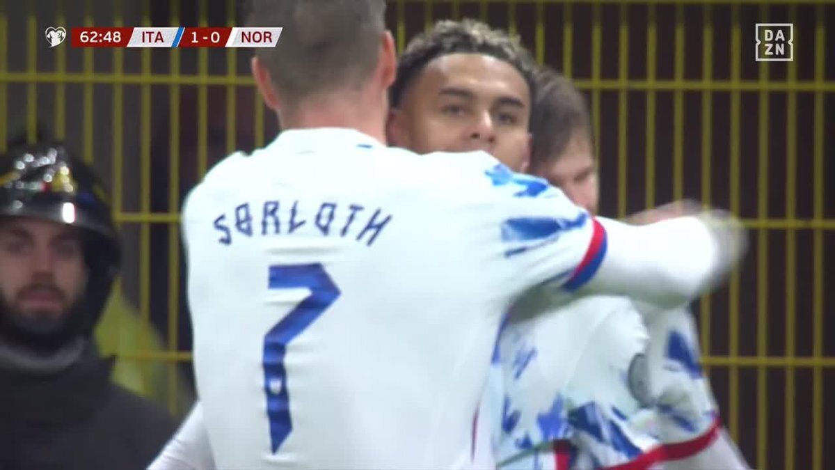 ノルウェー代表、ヌサの活躍で逆転勝利！