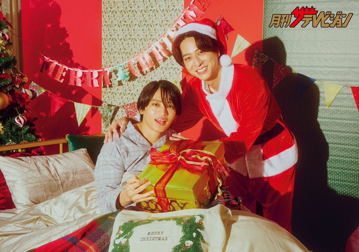 寺西拓人と猪俣周杜、クリスマスコラボでファン歓喜！