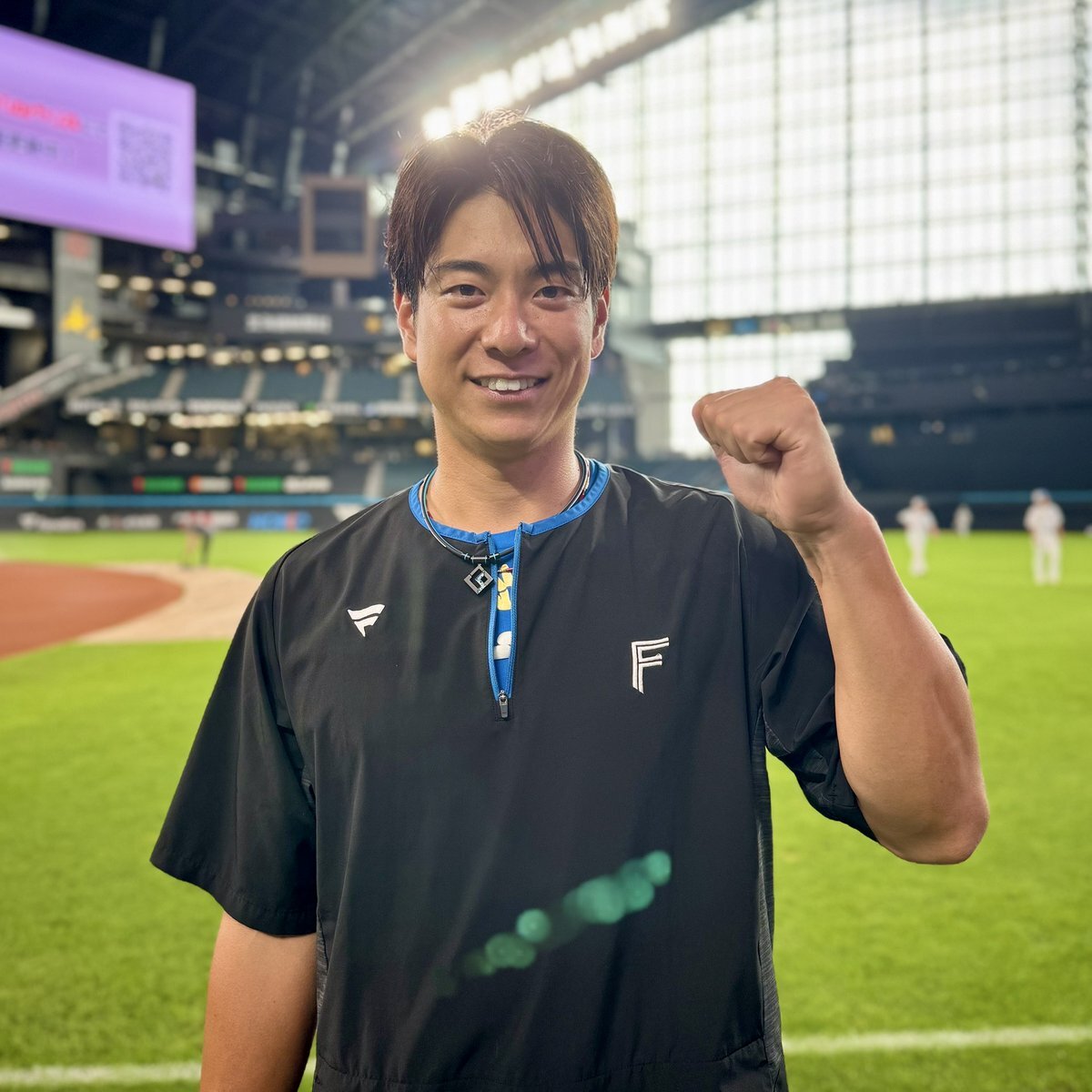 松本剛　北海道　日本ハム　ビジター　L 松本剛 北海道 日本ハム ビジター L - メルカリ