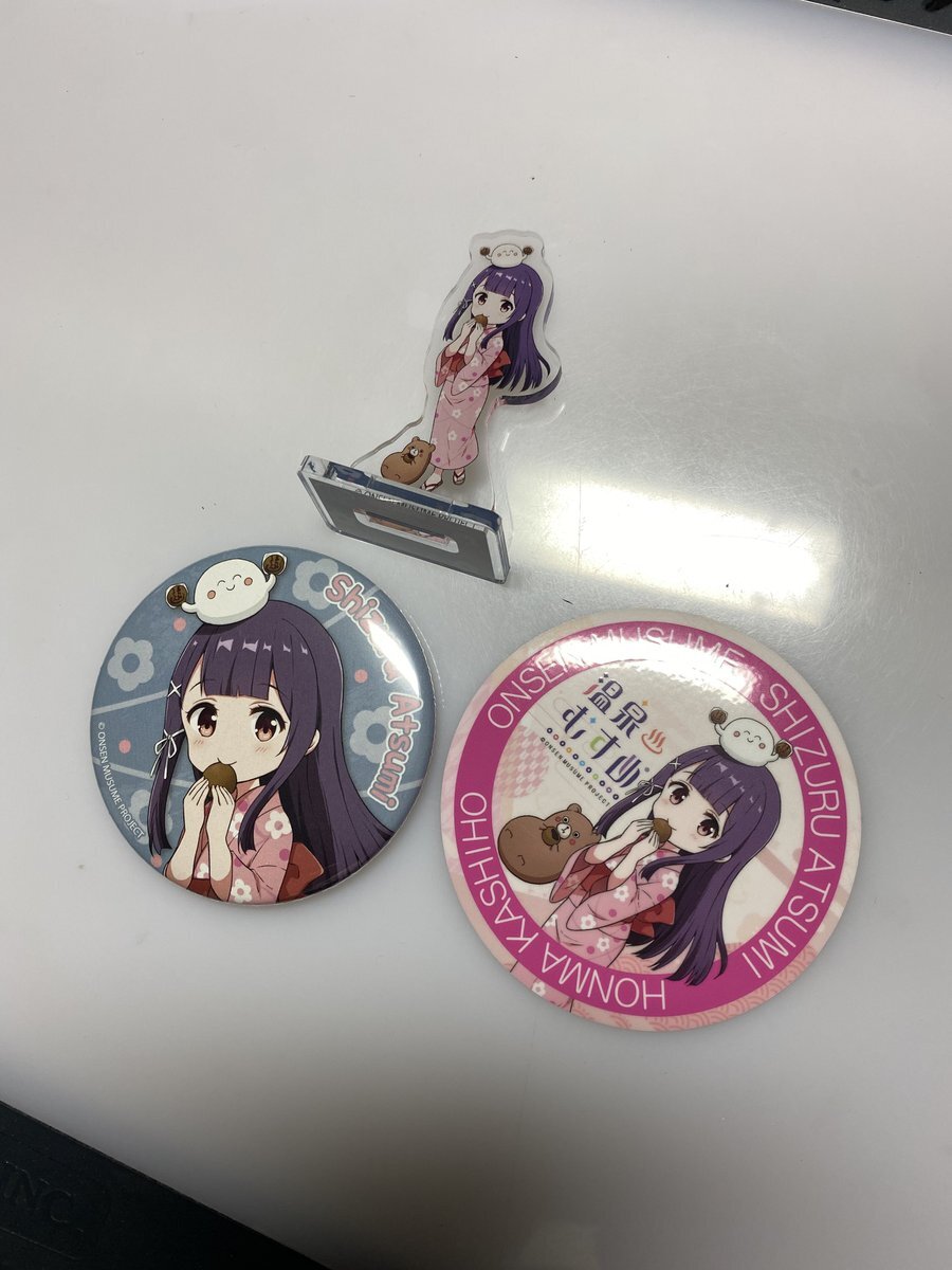 温泉むすめ　あつみ詩鶴　缶バッジ　アクスタ　アクキー　ステッカー あつみ詩鶴 | STORES