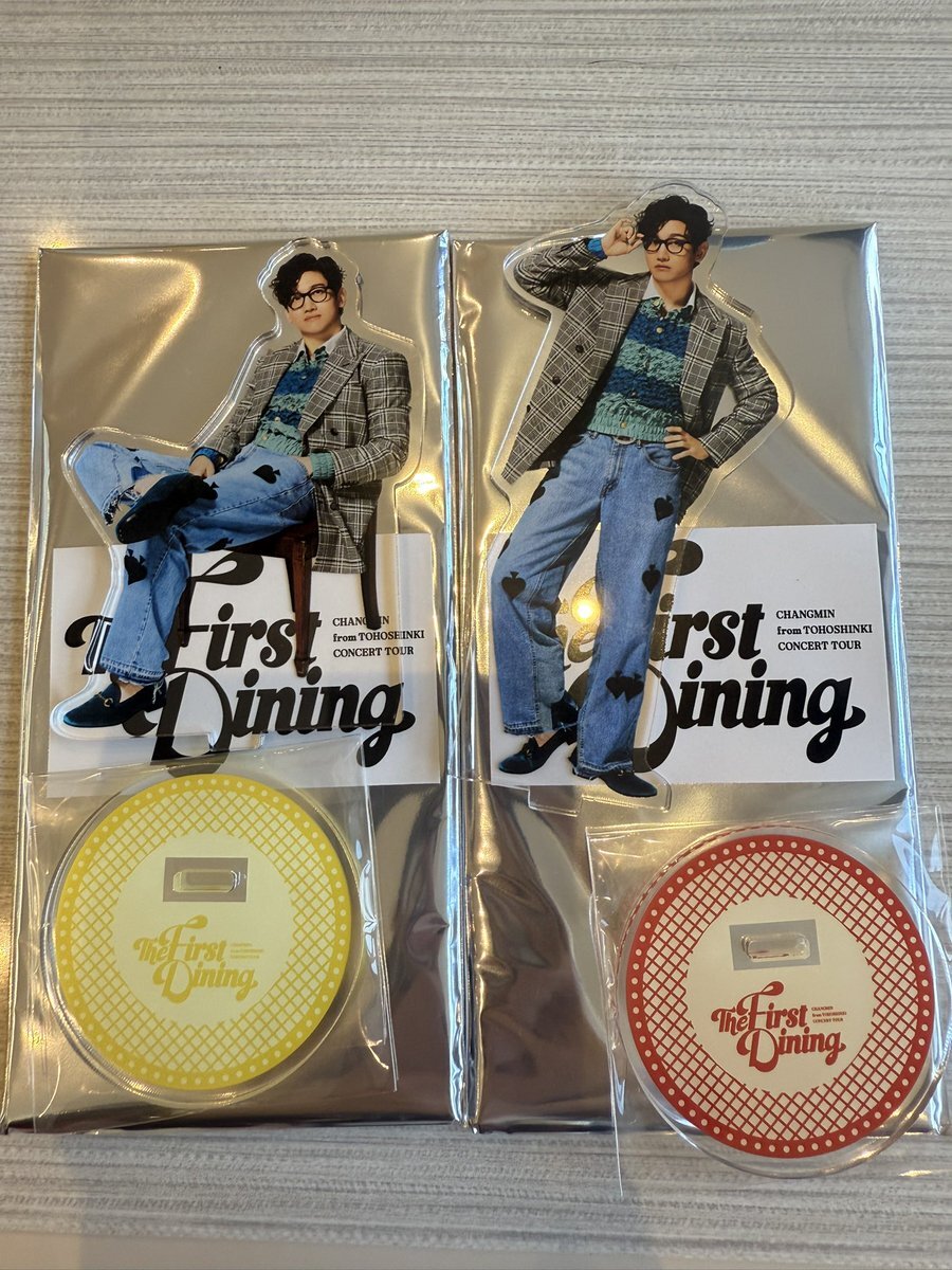 東方神起チャンミンソロコングッズ2点 東方神起 オフィシャルウェブサイト