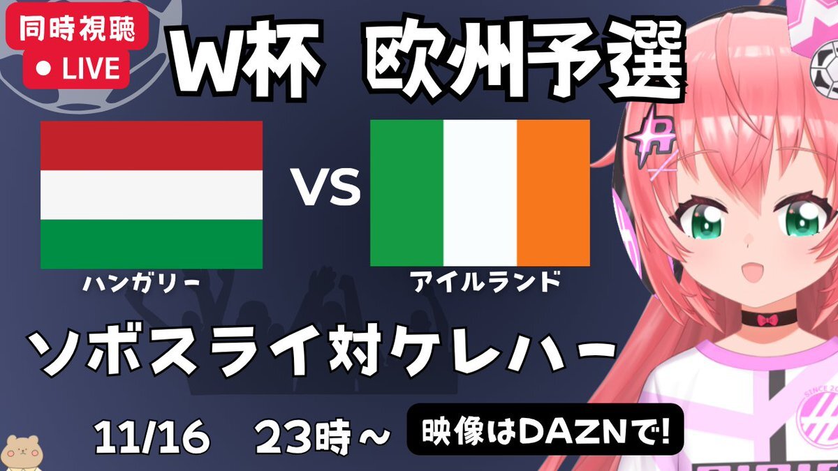 アイルランド逆転！ハンガリーW杯夢断つ