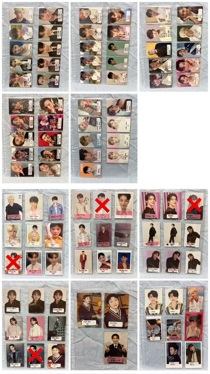 seventeen 中華 中国 北京 サイン会 一直娱  13枚セット seventeen 中華 北京 サイン会 一直娱 13枚セット seventeen
