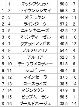 東京1R、注目馬は誰だ？