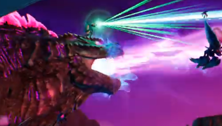 初音ミクとゴジラ！フォートナイトワンタイムイベントで驚きの共演