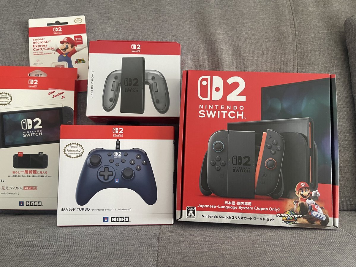 任天堂 Switch2本体マリカセット＋サバイバルキッズ＋ぷよテト