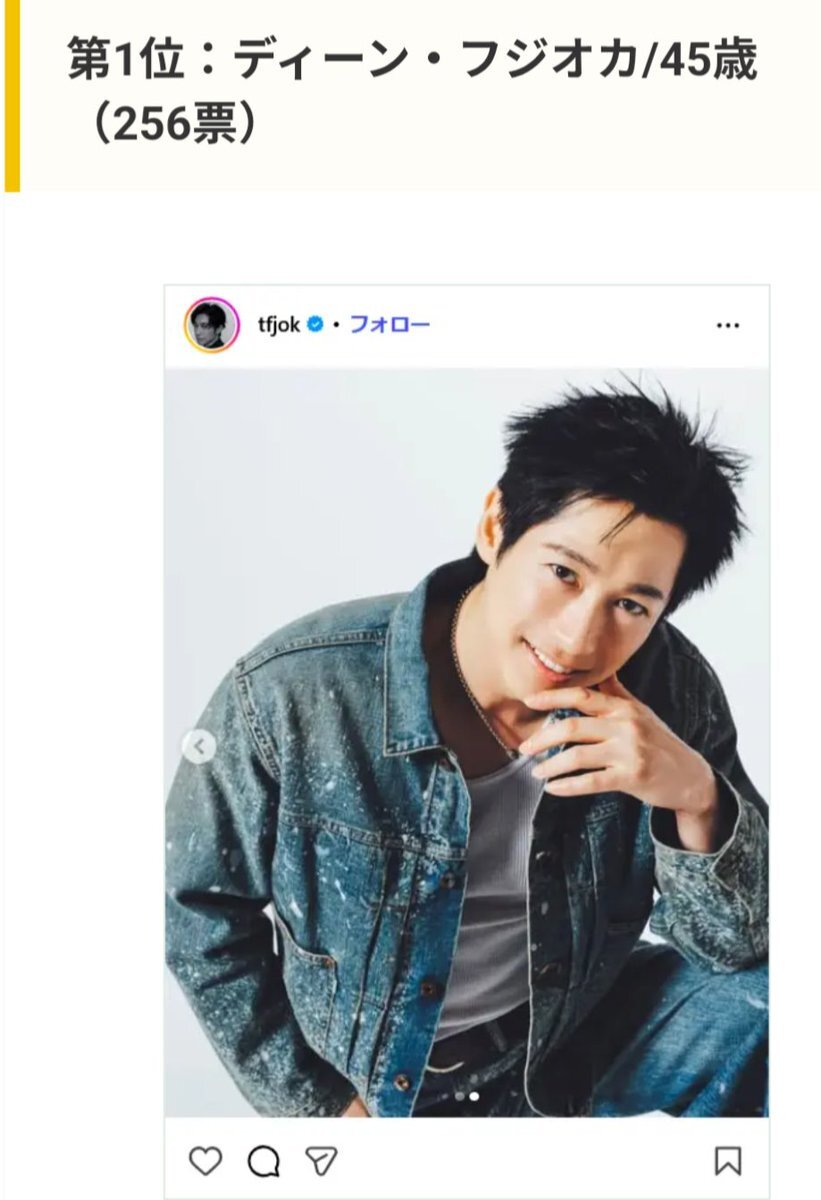 ディーン・フジオカ」のYahoo!リアルタイム検索 - X（旧Twitter）を