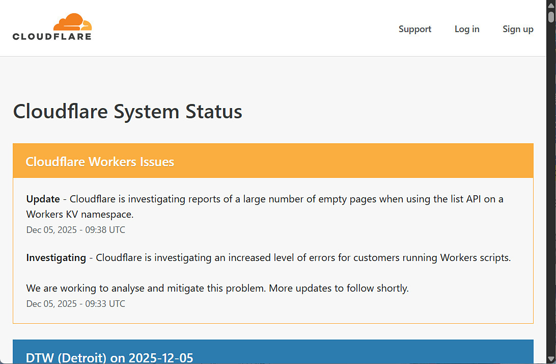 Cloudflare障害でZoom、メルカリ、Squareなど多数のサービスに影響