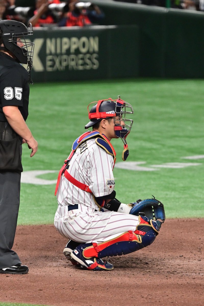 若月選手の活躍が話題に！ 侍ジャパンの練習で注目を集める