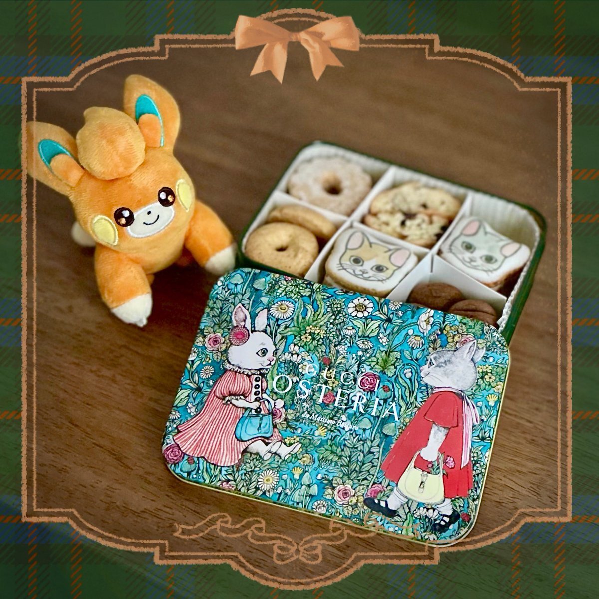 グッチ✖️ヒグチユウコ☆クッキー缶 GUCCI OSTERIA ヒグチユウコ クッキー缶 予約していたクッキー缶