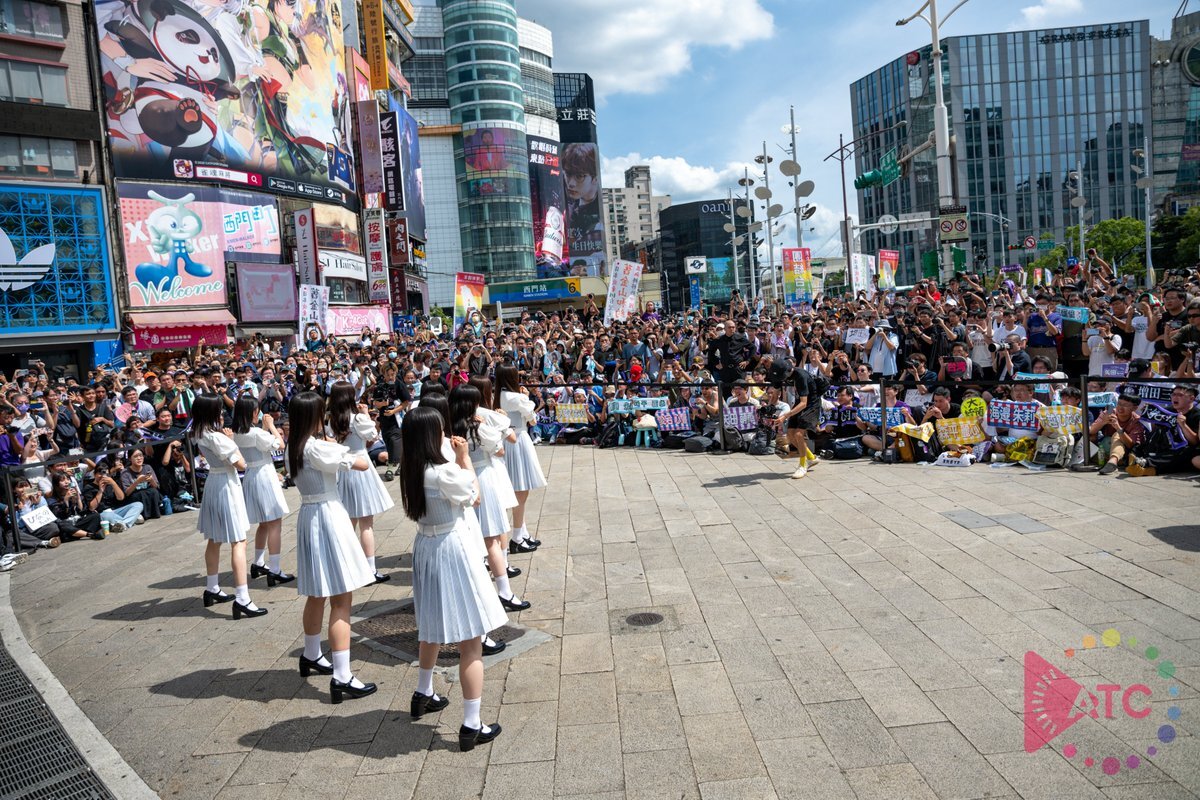 乃木坂46 6期生、台湾でゲリラライブ開催！