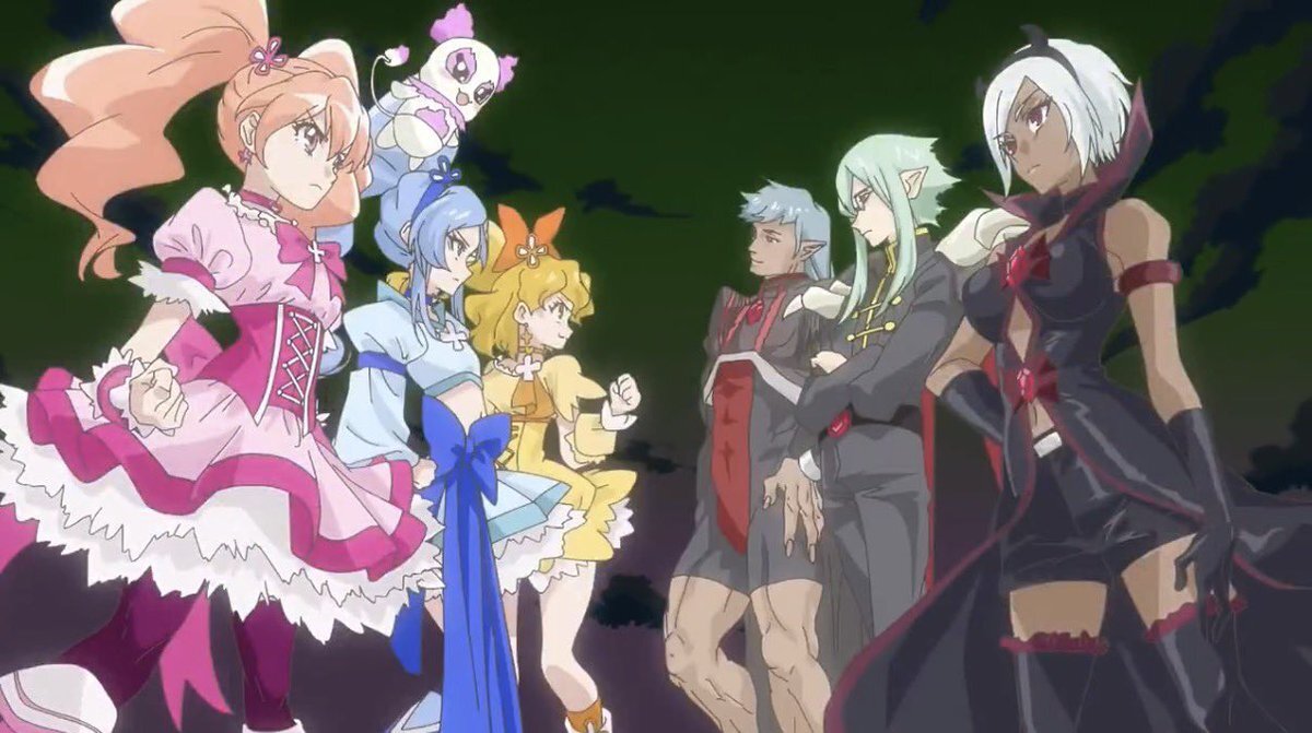 「忍者と極道」OPにフレッシュプリキュアのパロディが！