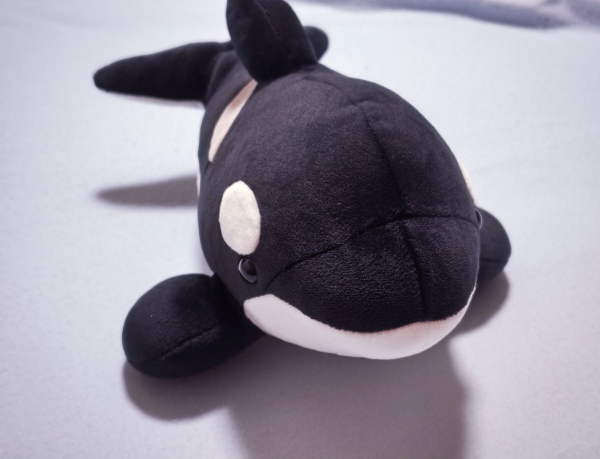 名古屋港水族館　シャチ　ぬいぐるみ　アース　貴重 名古屋港水族館 シャチのアース もちもちぬいぐるみ 愛知県 鯱
