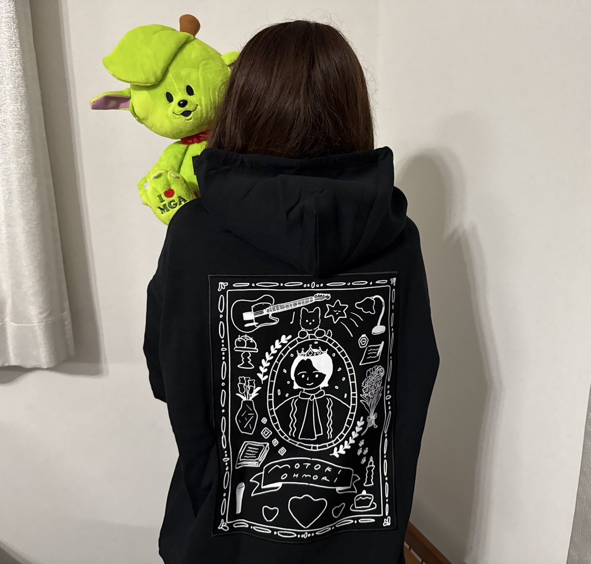 ミセスグリーンアップル　大森元貴　バースデーグッズ　フーディー　パーカー　M ミセスグリーンアップル 大森元貴 バースデーグッズ 2025