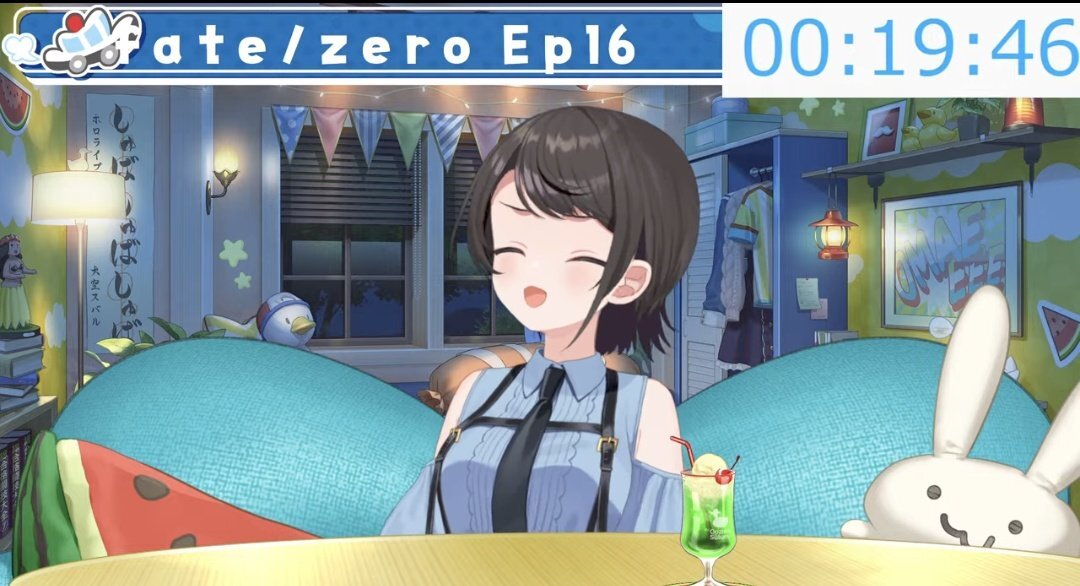 Fateシリーズ『Fate/Zero 同時視聴 スバルちゃん』」のX（旧