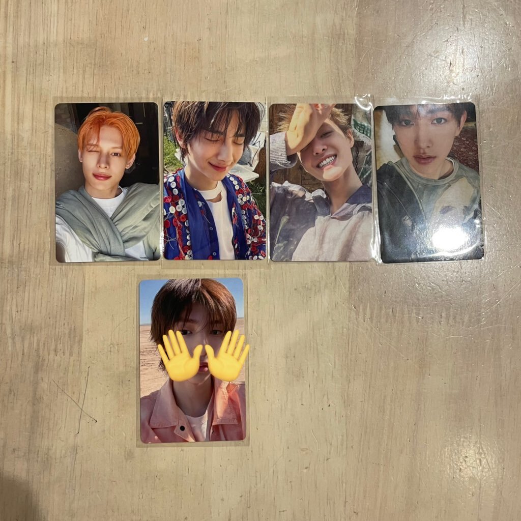 CORTIS トレカ　5種　×5 HMV コルティス CORTIS トレカ 5種 ×5 HMV コルティス CORTIS トレカ 5種