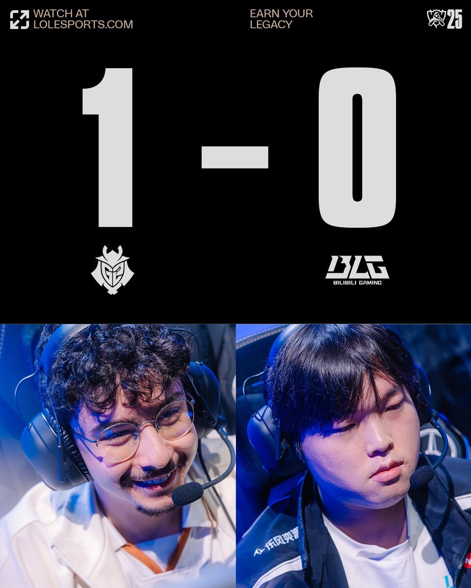 Worlds 2025、G2がBLGに勝利！今後の展開は？