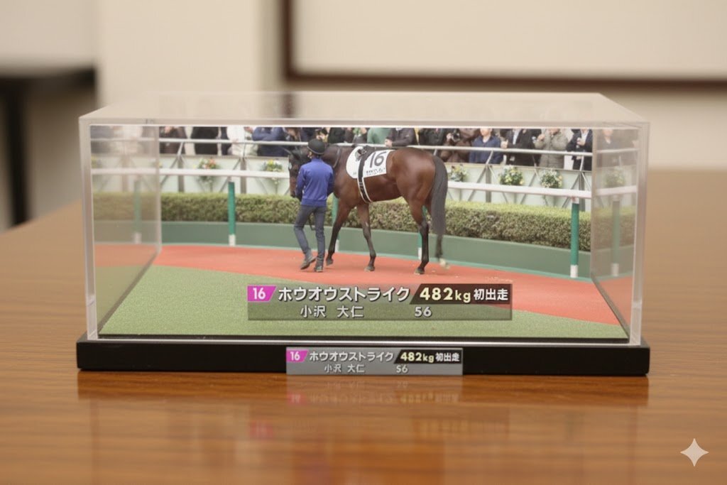 ホウオウストライク、新馬戦で勝利なるか？