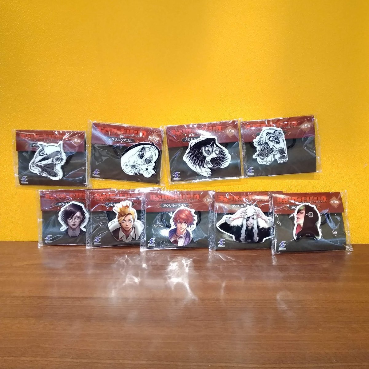 ジャンケットバンク アクリル ヘアゴム 5種 ジャンケットバンク in ナンジャタウン アクリル ヘアゴム 5種