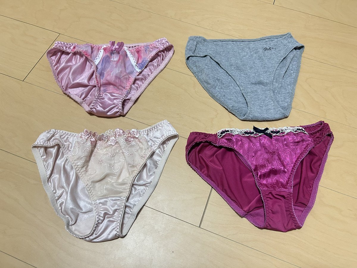 シミ付きパンティ 