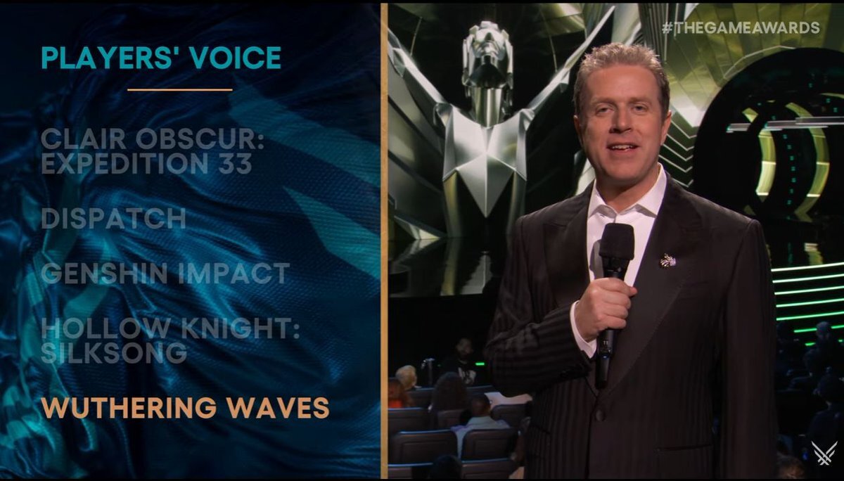 鳴潮、The Game Awards 2025でプレイヤーズ・ボイス受賞！ユーザーから祝福の声