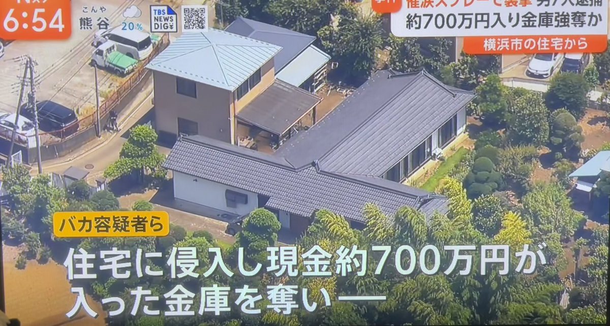 「バカ容疑者」逮捕！ニュースで名前が話題に