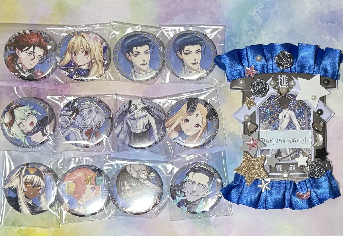 FGO最終再臨展　特典　インドラ FGO 最終再臨展 特典 選択画面風 ステッカー インドラ