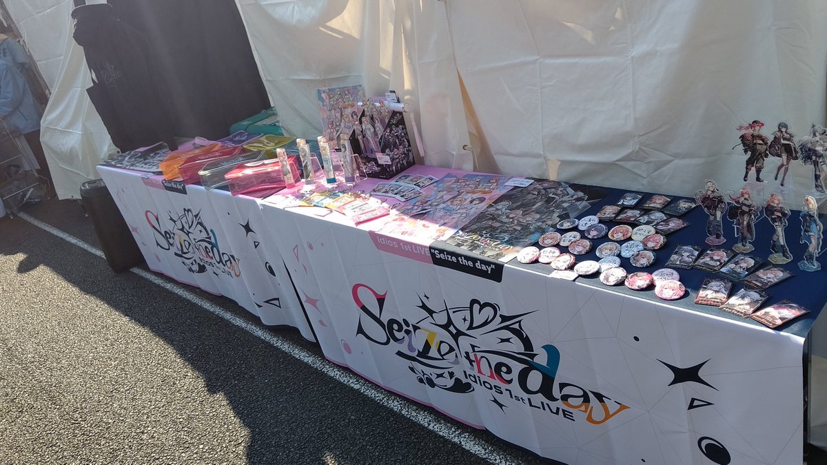 Idiosライブのライバーセット、売り切れ続出！