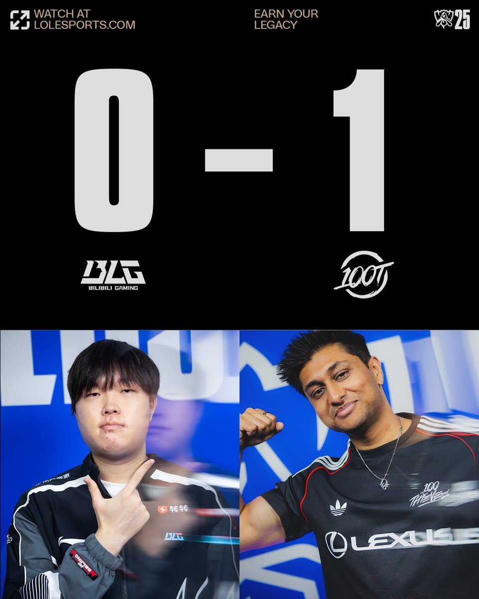 BLG、Worldsでまさかの敗北！