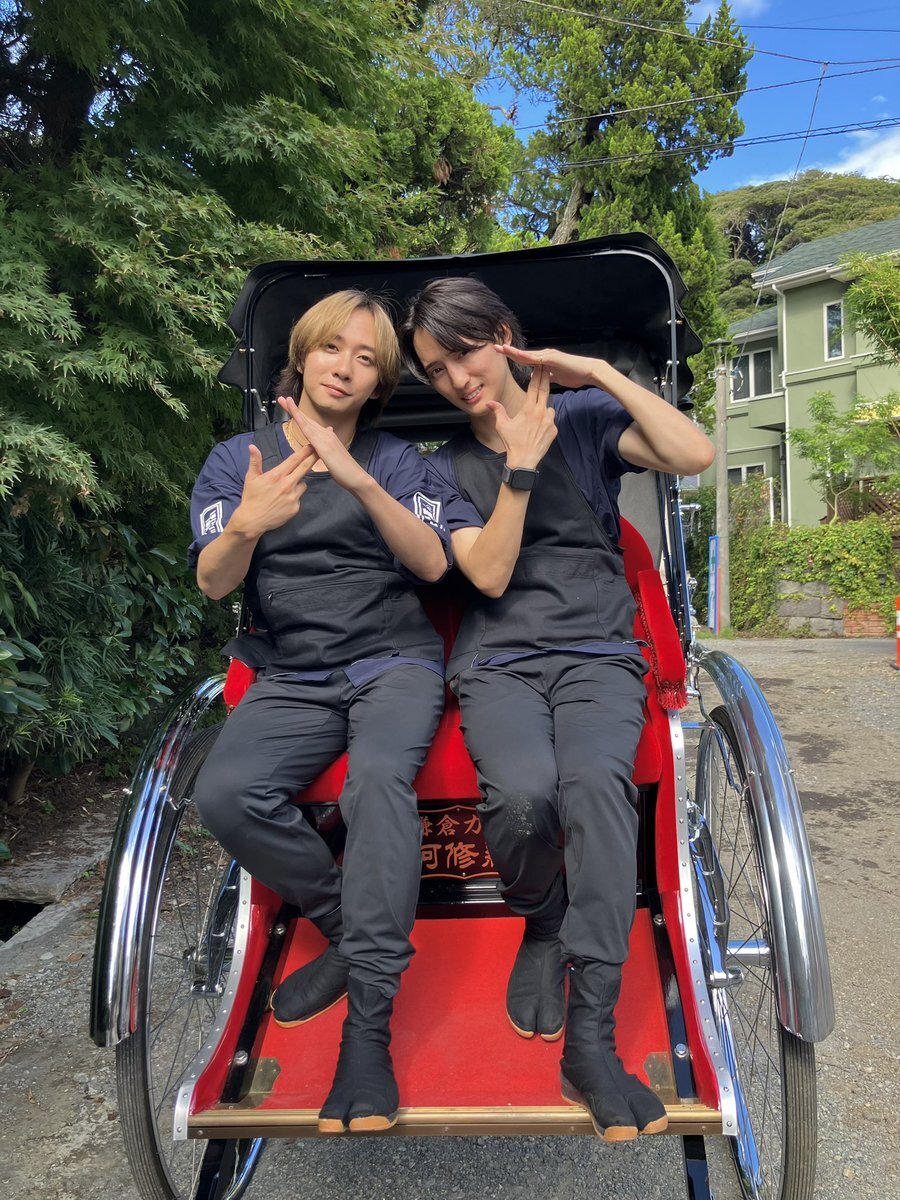 Travis Japan、人力車に挑戦！「スタディーJAPAN」で鎌倉の魅力を体感？