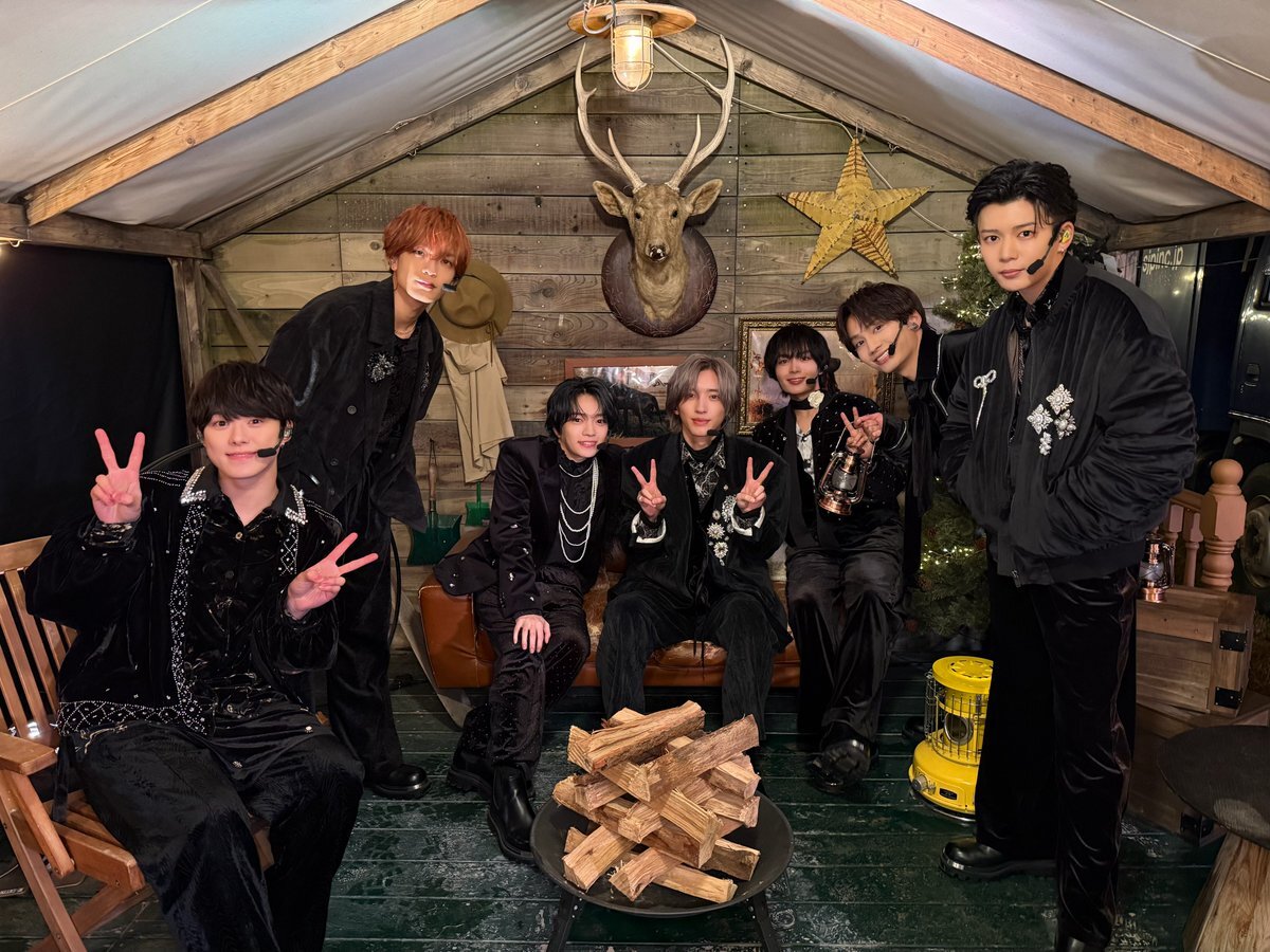 なにわ男子「アシンメトリー」CDTVライブで黒衣装でパフォーマンスにファン興奮