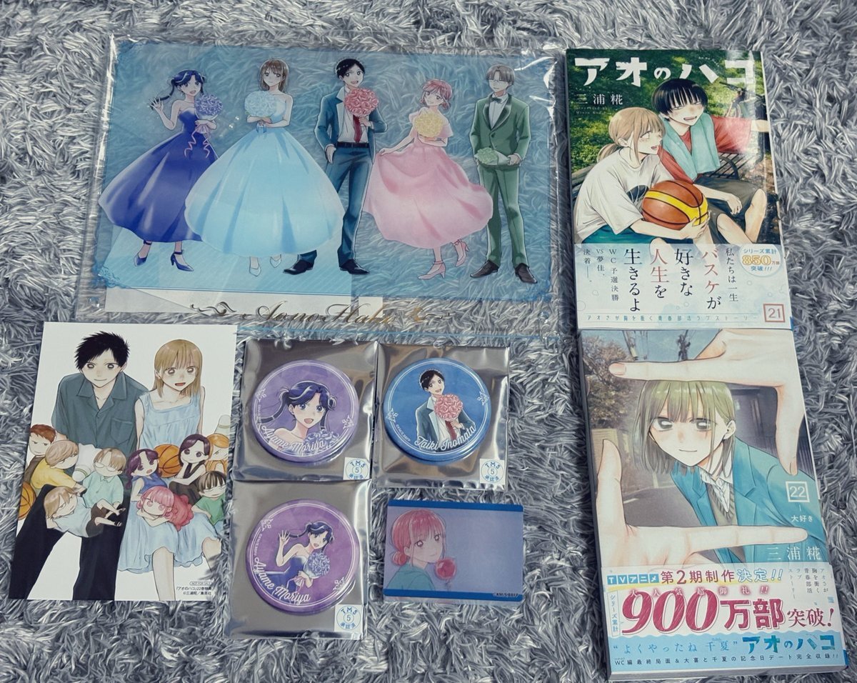 枝*豆様 アオのハコ 既刊21巻セット　➕特典付き アオのハコ 既刊全巻セット（21冊セット / 5〜21巻新品