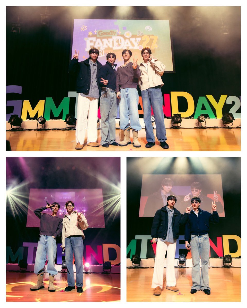 GMMTVファンイベントにJuniorMark＆FirstKhaotungが意気込み！ 