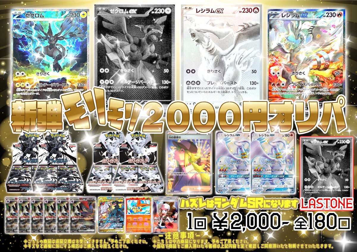 ゼクロムex　SAR　最短本日夜に発送致します。 20時迄当日発送】ゼクロムex SAR ポケモンカード ブラックボルト